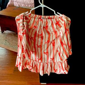 Misa Los Angeles Off the Shoulder Dress, Size small